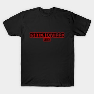 Phoenixville 1958 (Black) T-Shirt